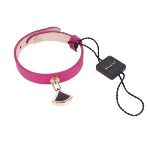 BVLGARI Bulgari Divas Dream Bracelet Armband Leder Fuchsia NEU OP: 350 €