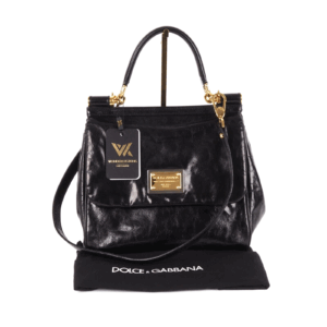 DOLCE&GABBANA Sicily Large Luxus Designer Leder Tote Tasche 2 way OP: 1650 €