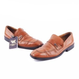 GUCCI 158631 Cork Marrone Luxus Leder Designer Herren Halbschuhe EU43 OP: 620 €