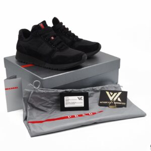 PRADA Milano 3E 5939 Suede Luxus designer Sneaker Schuhe EU 36 UK 3,5 OP: 590 €