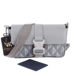 DIOR Hit the Road CD Diamond Gray Messenger Luxus Herrentasche NEU OP: 2600 €