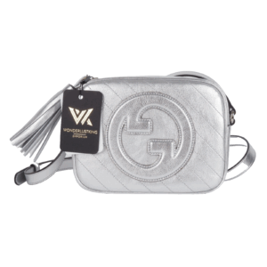GUCCI Blondie Mini Silver Luxus 742360 Designer Schultertasche NEU OP: 1900 €