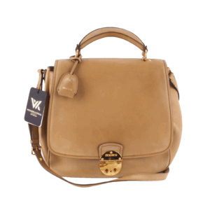 MIU MIU Top Handle Luxus Leder 2Way Hand / Schultertasche OP: 1100 €