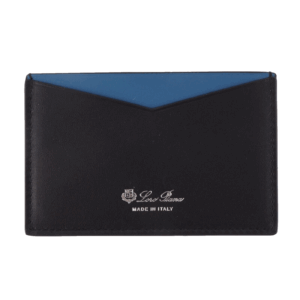 LORO PIANA Credit Card Canter Luxus Designer Kalbsleder 2 Kartenetui OP: 380 €